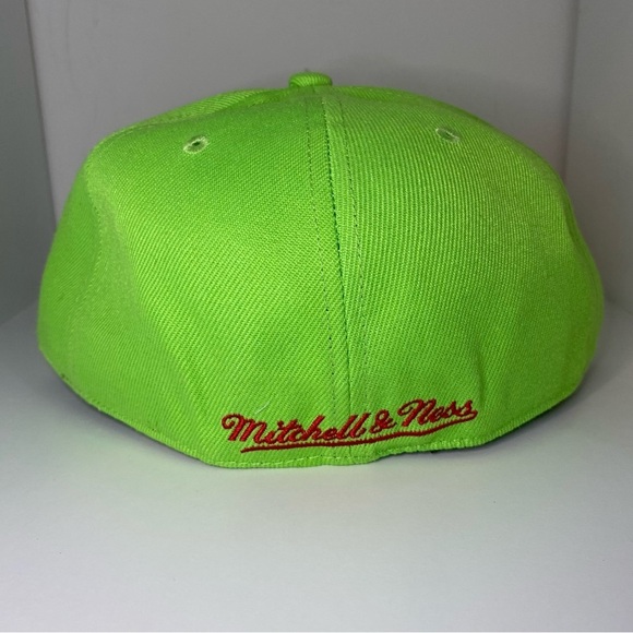 76ers Mitchell & Ness Philadelphia Sixers Mens Fitted Hat Dynasty Retro - Picture 5 of 5
